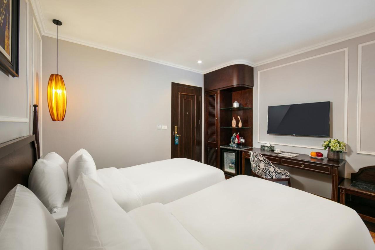 Salute Premium Hotel & Spa Hanoi Exterior foto
