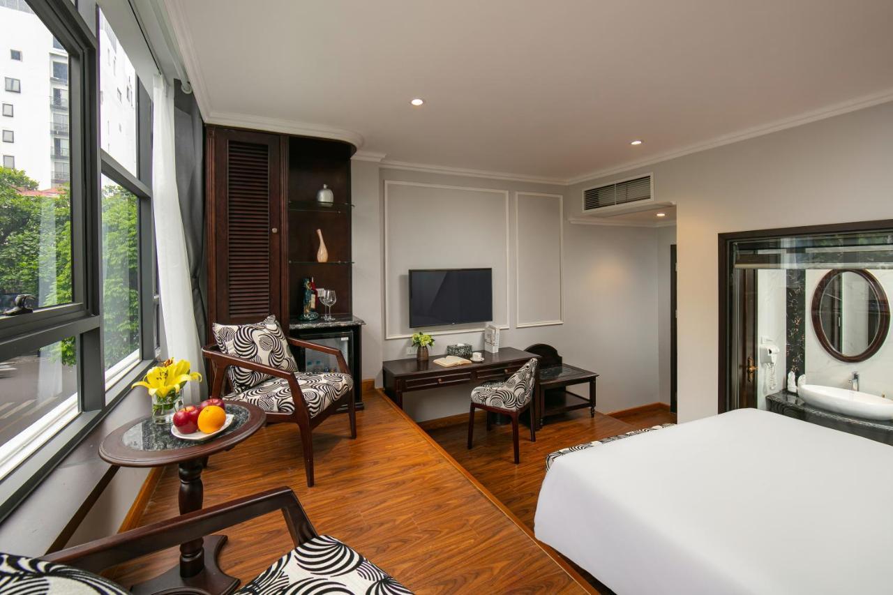 Salute Premium Hotel & Spa Hanoi Exterior foto