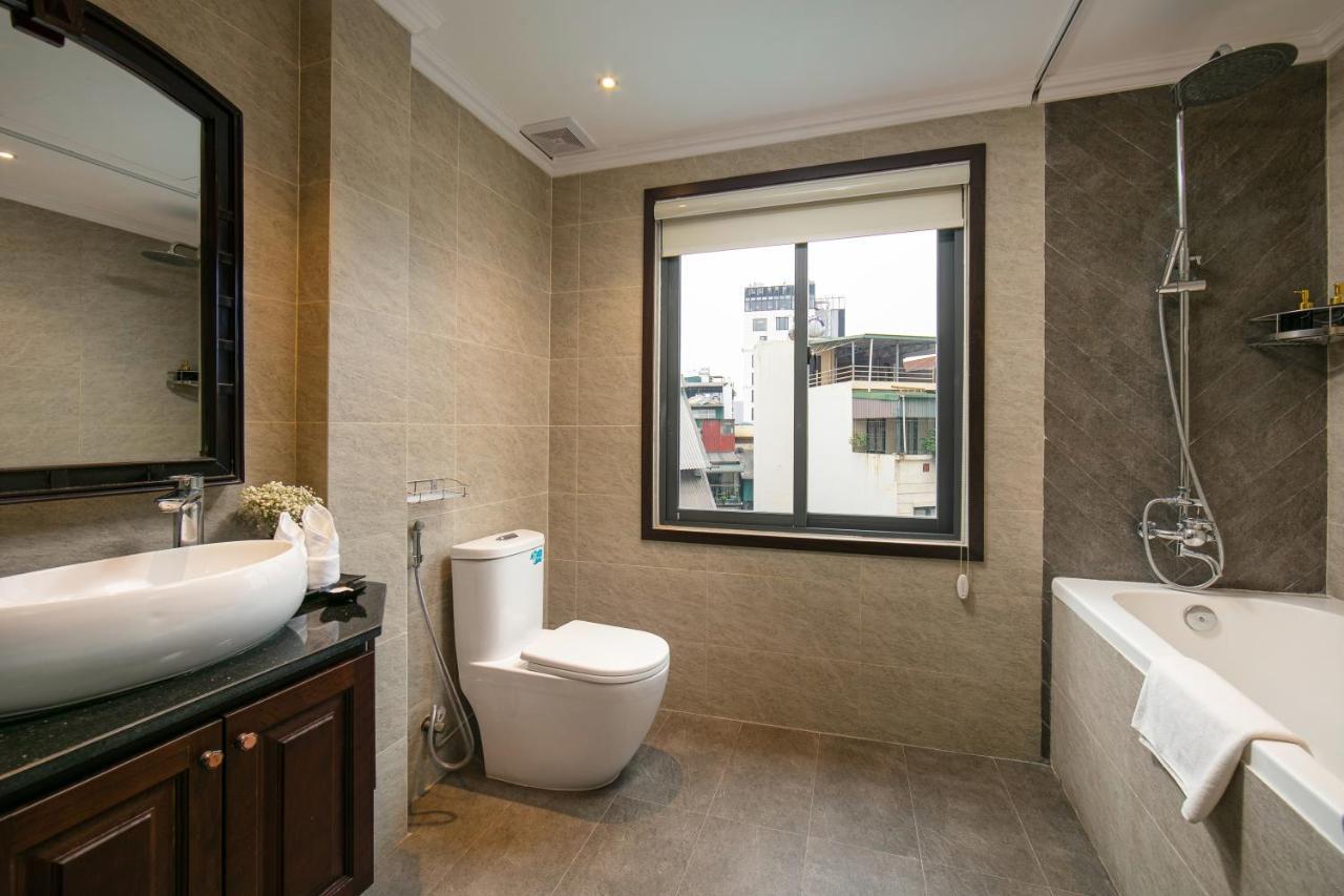 Salute Premium Hotel & Spa Hanoi Exterior foto