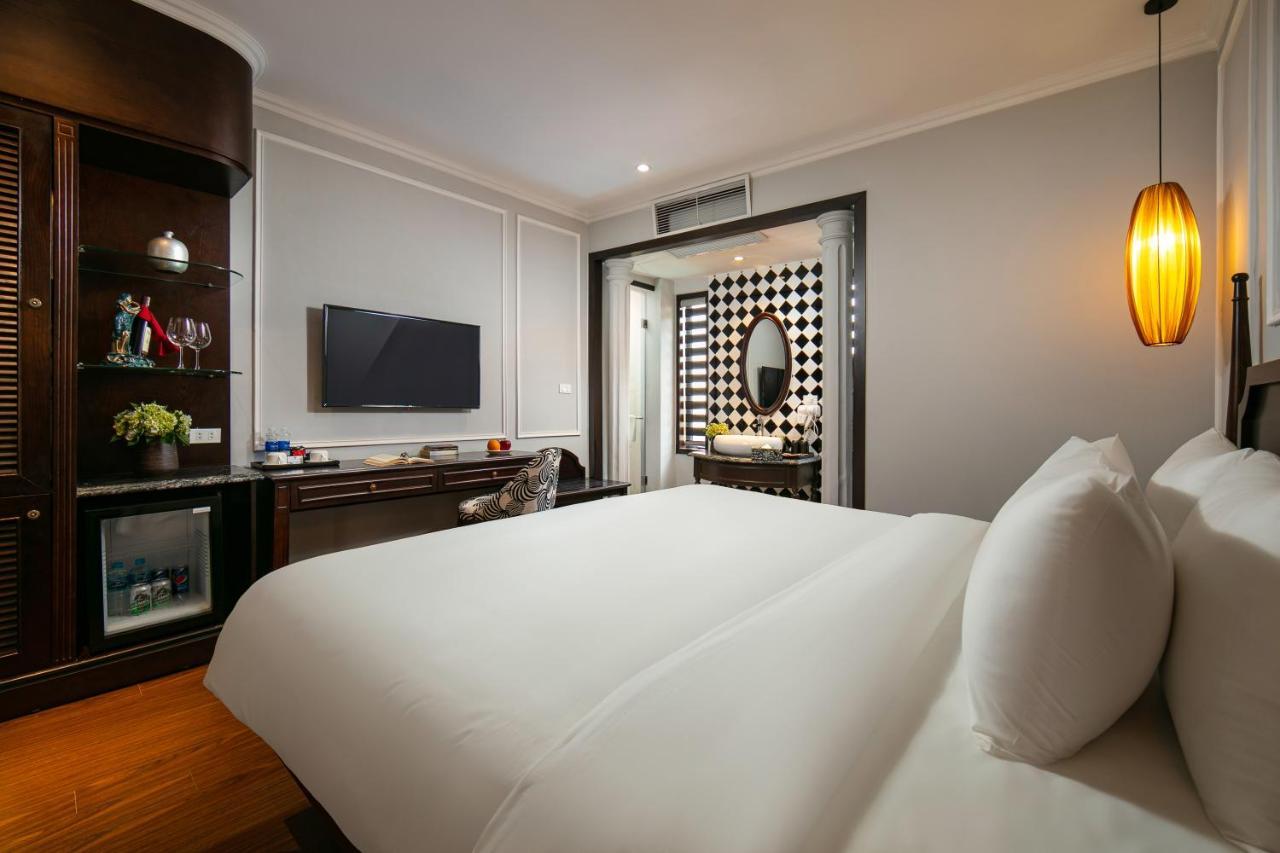 Salute Premium Hotel & Spa Hanoi Exterior foto