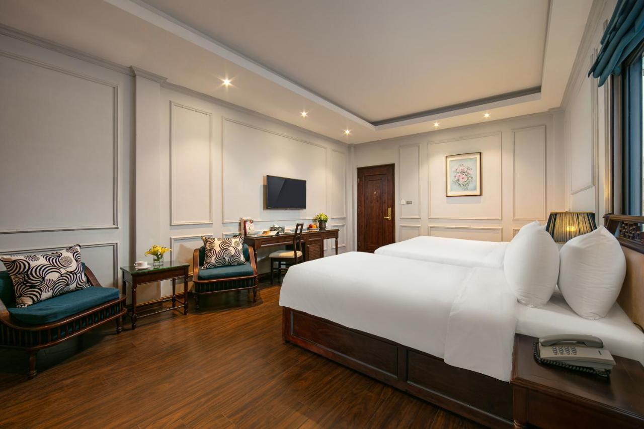 Salute Premium Hotel & Spa Hanoi Exterior foto