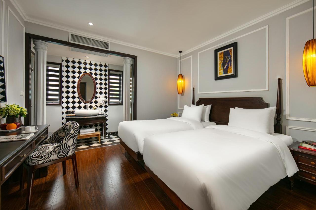 Salute Premium Hotel & Spa Hanoi Exterior foto