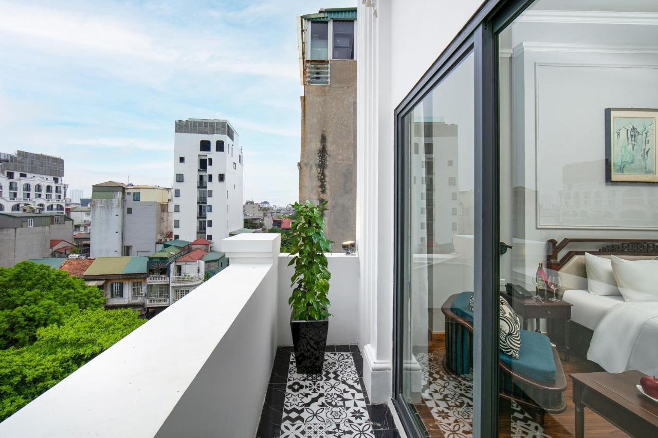 Salute Premium Hotel & Spa Hanoi Exterior foto