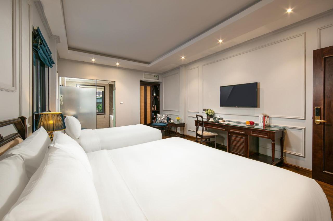 Salute Premium Hotel & Spa Hanoi Exterior foto