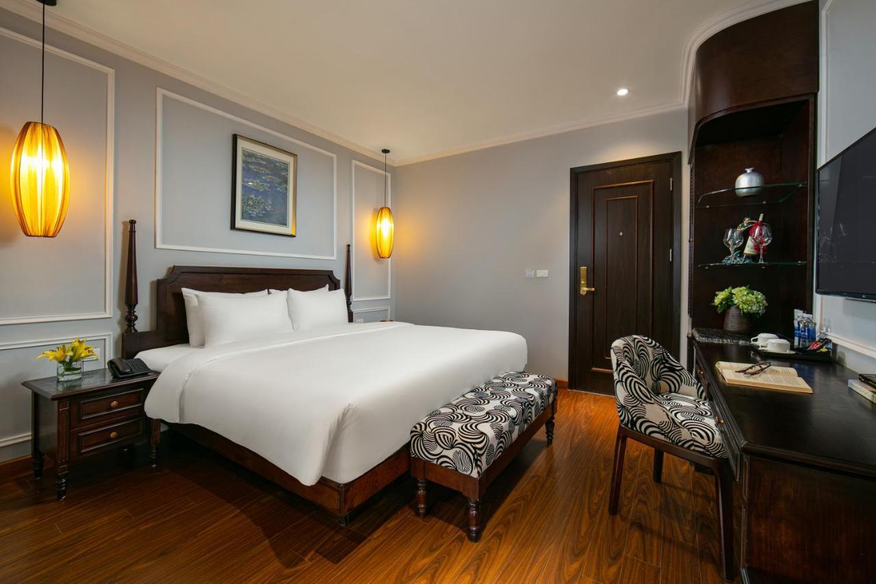 Salute Premium Hotel & Spa Hanoi Exterior foto