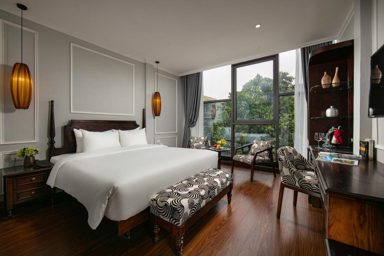 Salute Premium Hotel & Spa Hanoi Exterior foto