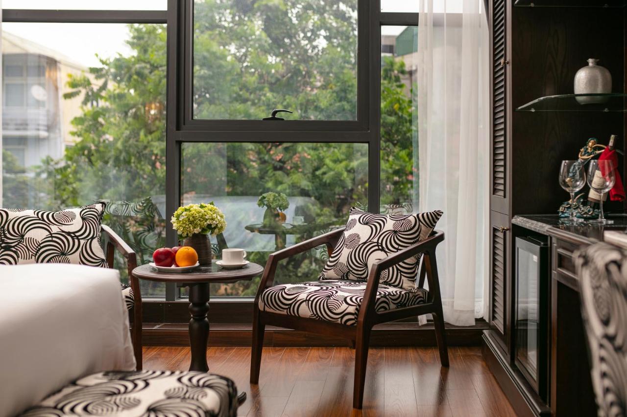 Salute Premium Hotel & Spa Hanoi Exterior foto