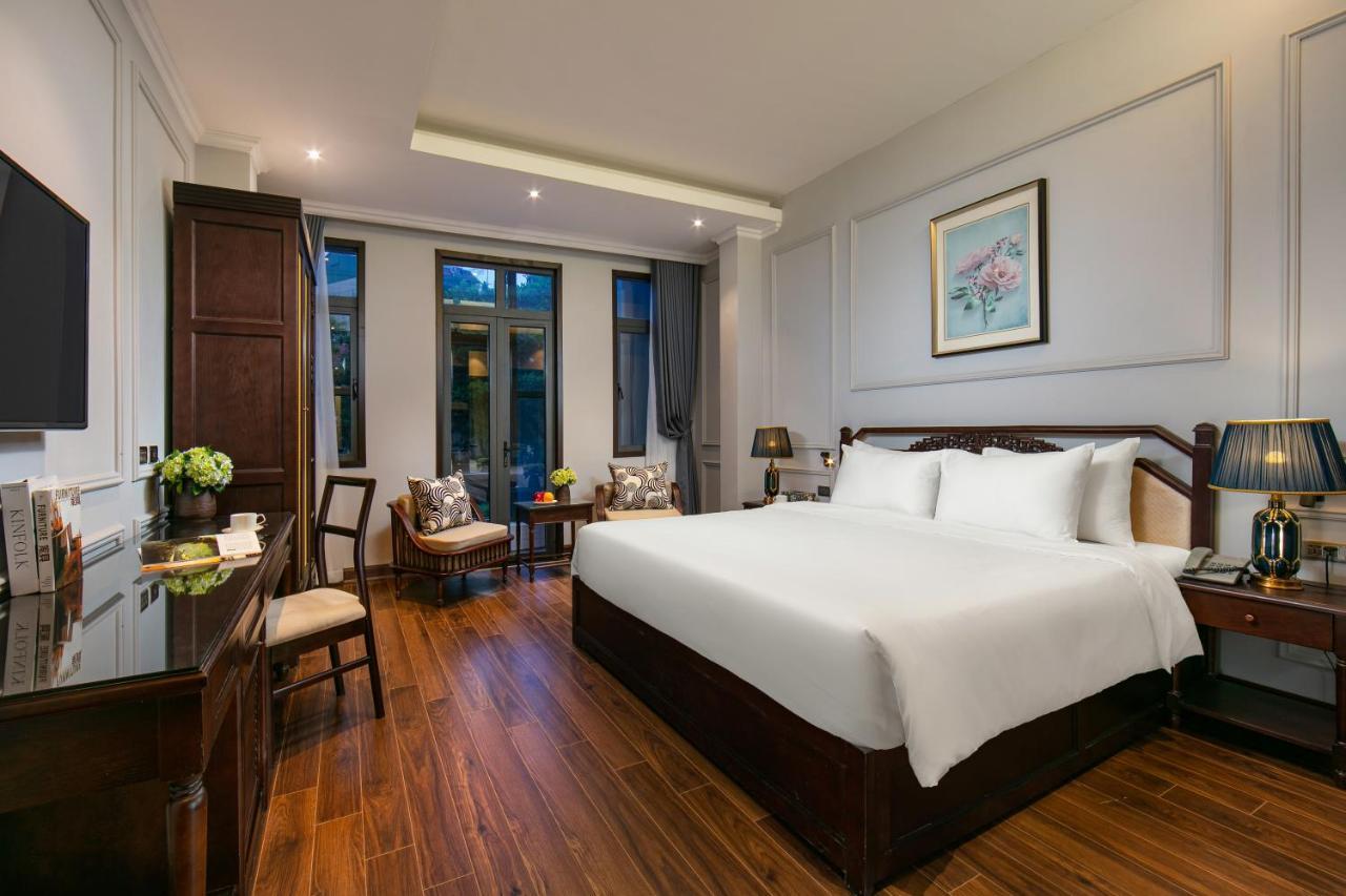 Salute Premium Hotel & Spa Hanoi Exterior foto