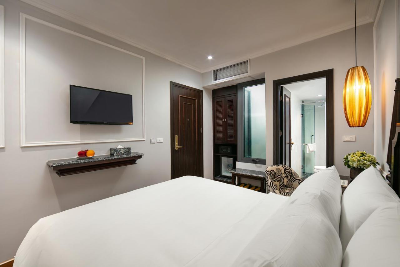 Salute Premium Hotel & Spa Hanoi Exterior foto