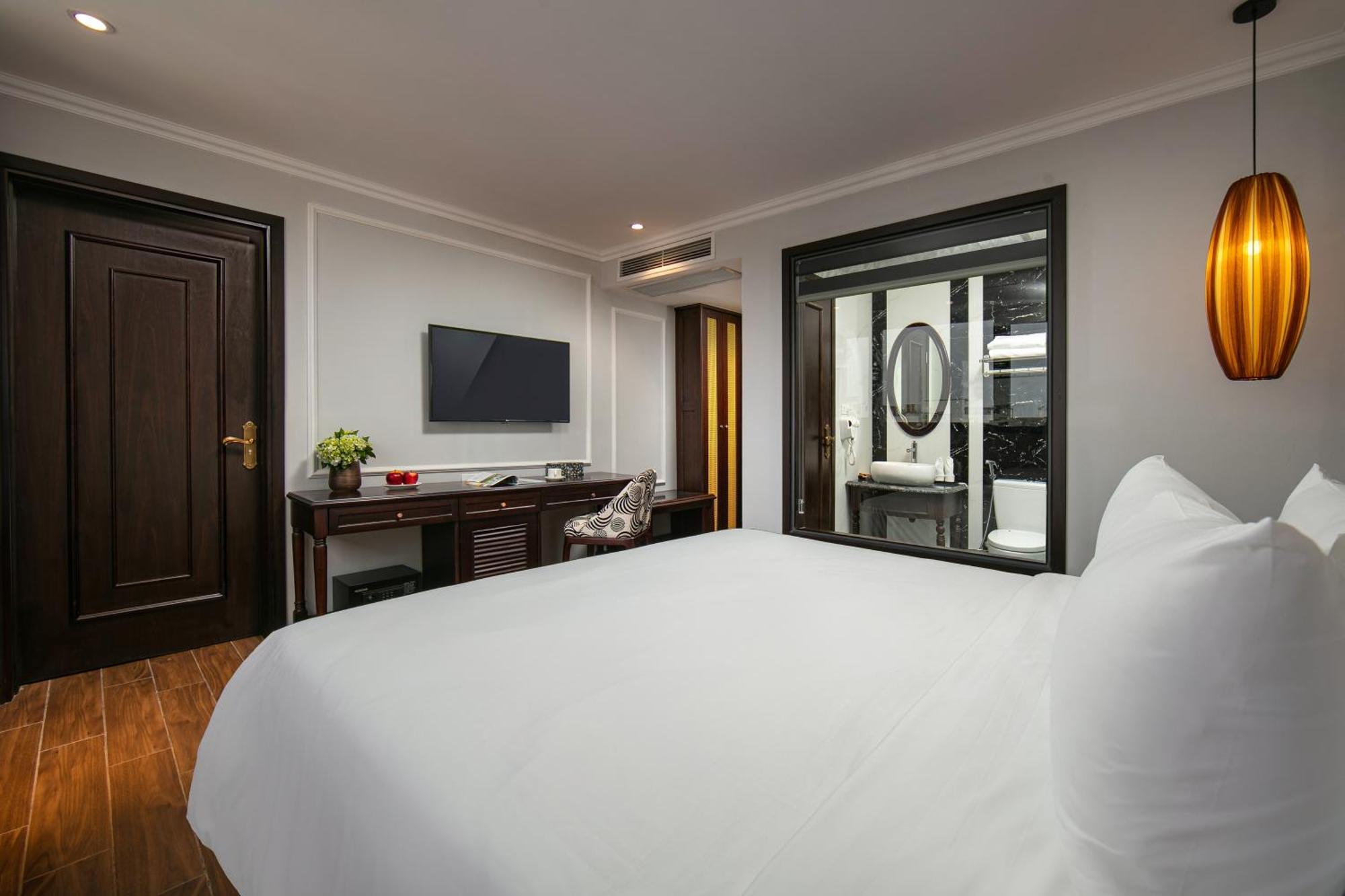 Salute Premium Hotel & Spa Hanoi Exterior foto