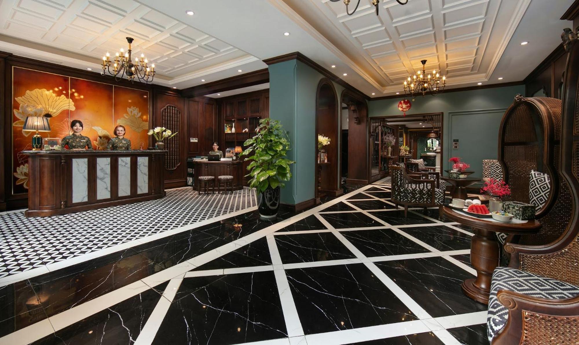 Salute Premium Hotel & Spa Hanoi Exterior foto